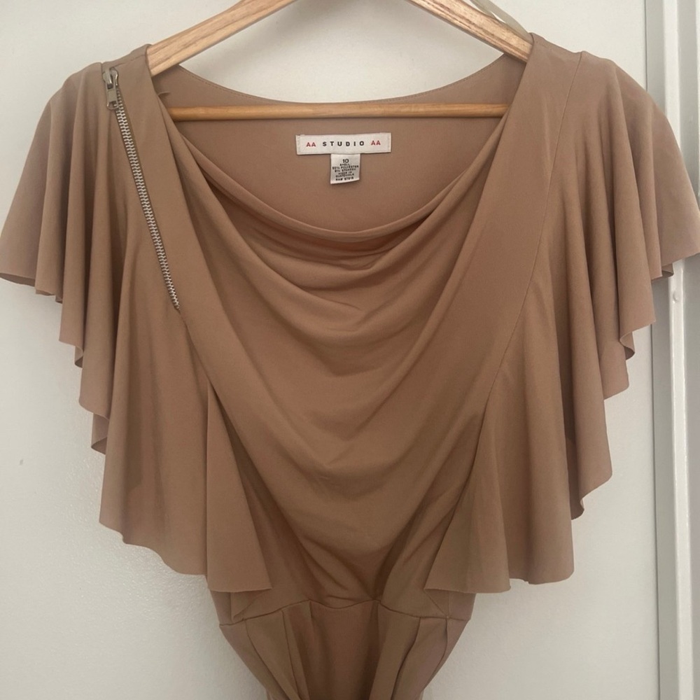 Aa Studio Aa Tan Dress View 2
